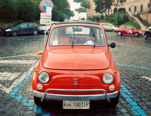 Fiat 500 in Rome